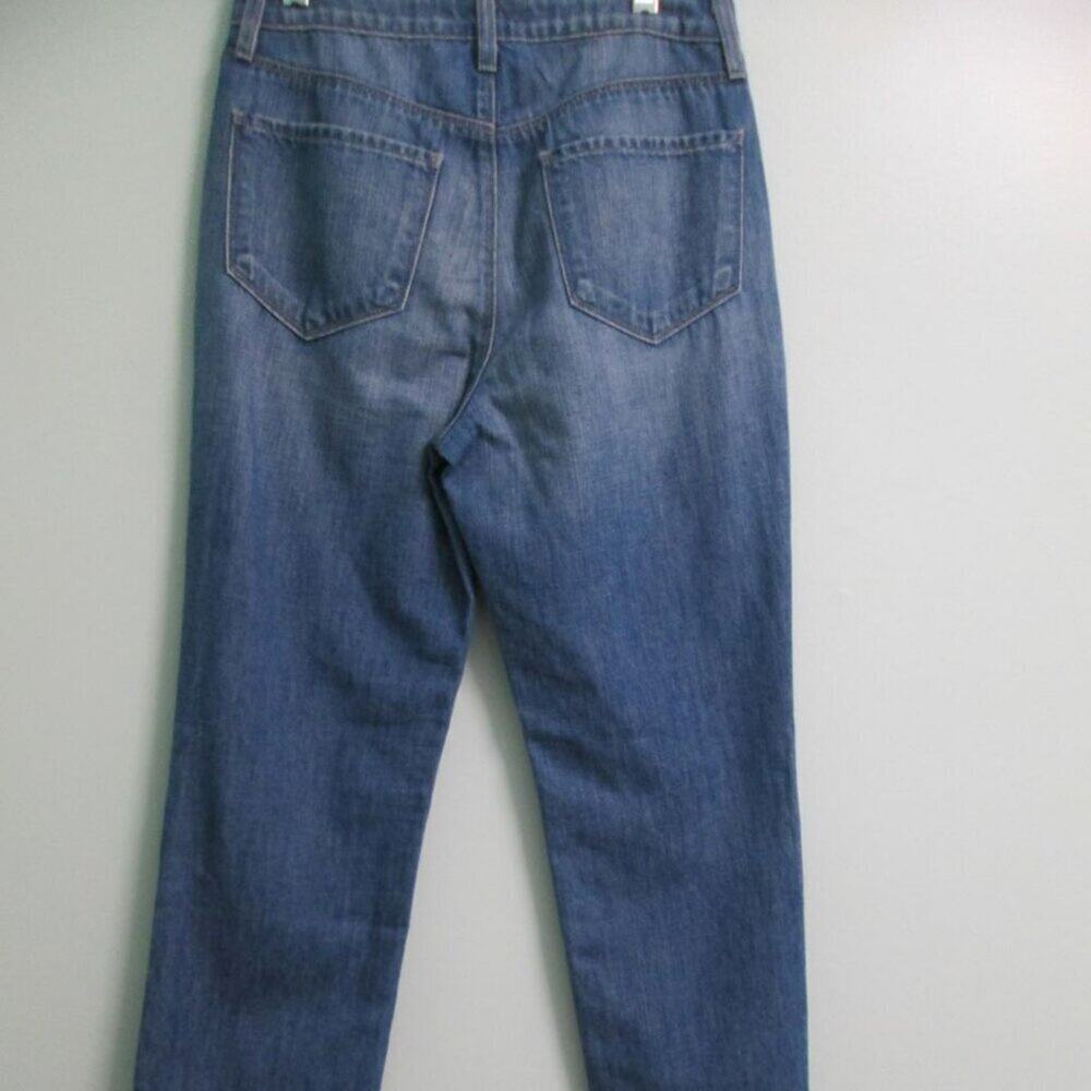 Women's L'Agence Medium Wash Denim Jeans- Raw Hem-Size 25 preowned-GUC - Picture 5 of 15